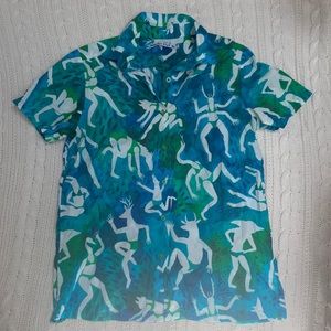 Lisa Hanawalt Button-Up Shirt